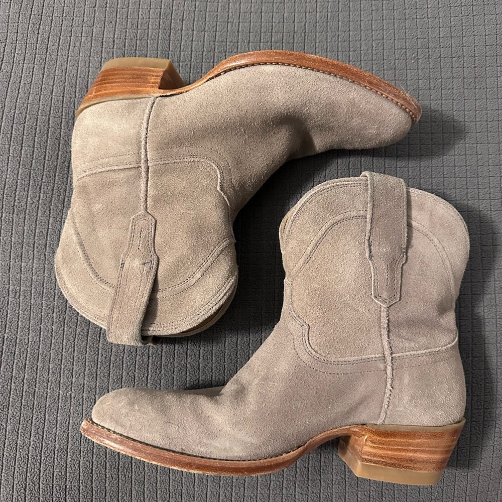 Tecovas Lucy Suede Boots